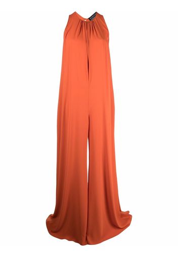 Gianluca Capannolo Marina straight-leg jumpsuit - Arancione