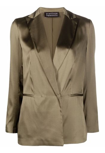 Gianluca Capannolo single-breasted blazer - Verde