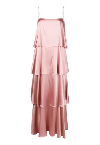 Gianluca Capannolo Veruska tiered slip dress - Rosa