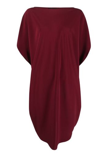 Gianluca Capannolo Celia boat-neck mini dress - Rosso