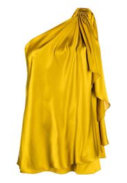 Gianluca Capannolo Bianca one-shoulder blouse - Giallo