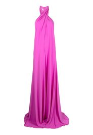 Gianluca Capannolo halterneck wide-leg jumpsuit - Viola