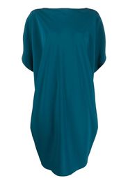 Gianluca Capannolo Celia boat-neck mini dress - Blu