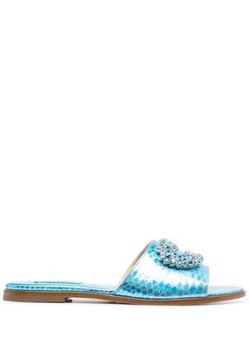 Giannico DAPHNE SANDAL SKY PYTHON - Blu