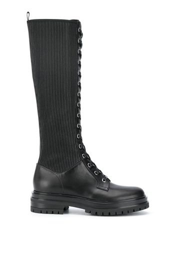 Martis ribbed combat boots