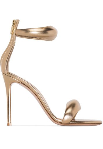 Gianvito Rossi California 105mm leather sandals - Oro