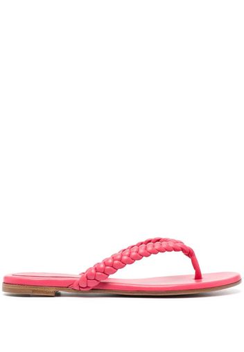 braided-strap sandals