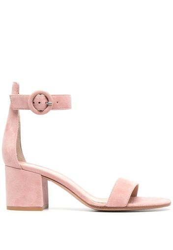 Gianvito Rossi ankle-strap mid-heel sandals - Rosa