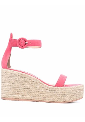 Gianvito Rossi Espadrilles con zeppa - Rosa