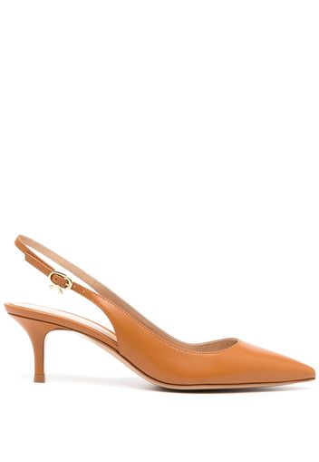 Gianvito Rossi Pumps a punta - Marrone