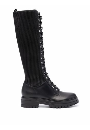 Gianvito Rossi Martis lace-up boots - Nero