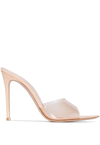 Gianvito Rossi Elle 105mm mules - Toni neutri