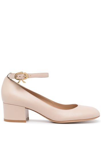 Gianvito Rossi Pumps con nastro - Toni neutri