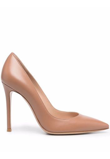 Gianvito Rossi 105 pointed pumps - Toni neutri