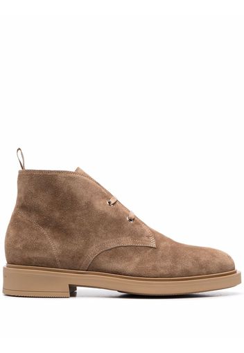 Gianvito Rossi lace-up desert boots - Toni neutri