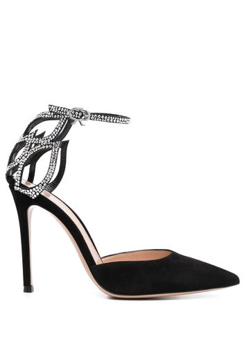 Gianvito Rossi Pumps con decorazione - Nero