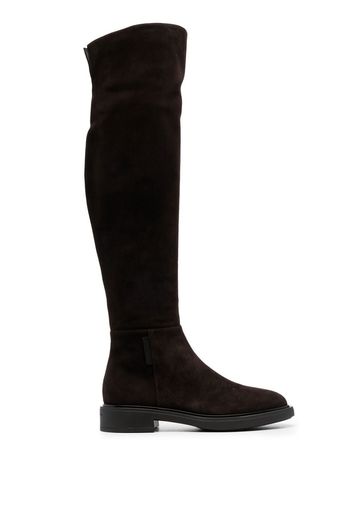 Gianvito Rossi knee-high suede boots - Marrone