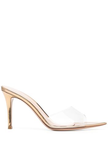 Gianvito Rossi Elle 95mm heeled mules - Oro