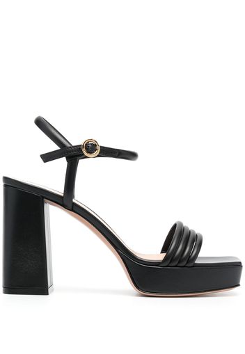 Gianvito Rossi Sandali Lena 70mm - Nero