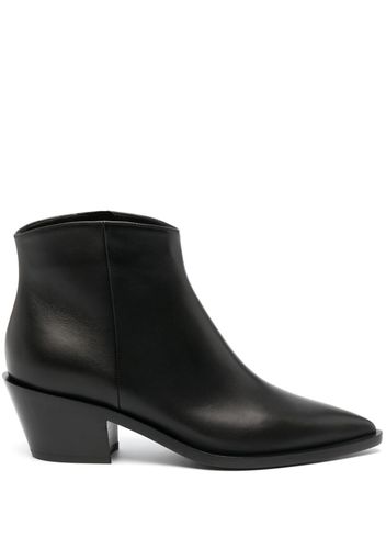 Gianvito Rossi Stivali a punta 60mm - Nero