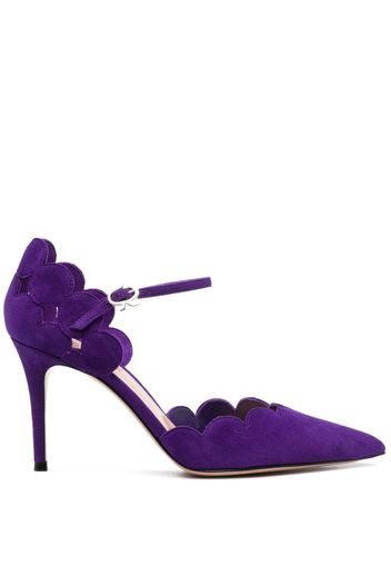 Gianvito Rossi Pumps Ariana D'Orsay 90mm - Viola