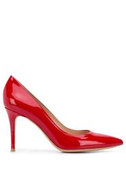 varnished 85mm stiletto pumps