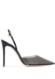 Gianvito Rossi GIANVITO 105 HH PMP PTOE SLNGBK PVC - Nero