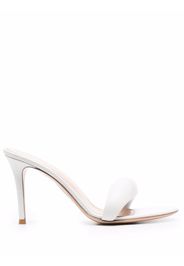 Gianvito Rossi round-toe leather pumps - Bianco