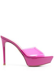 Gianvito Rossi Betty 85mm platform mule sandals - Rosa