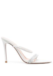 Gianvito Rossi Mules Cannes 105mm - Bianco