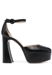 Gianvito Rossi Pumps Holly D'Orsay con plateau - Nero