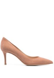 Gianvito Rossi Pumps a punta 70mm - Toni neutri