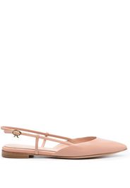 Gianvito Rossi Ballerine Ribbon Sling 05 - Toni neutri