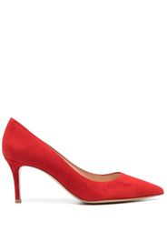 Gianvito Rossi 70mm pointed-toe pumps - Rosso