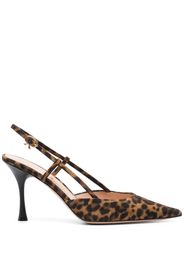 Gianvito Rossi Ascent 90mm slingback pumps - Marrone