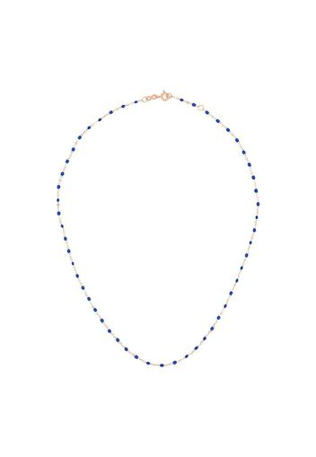 Collana in oro rosa 18kt con perline