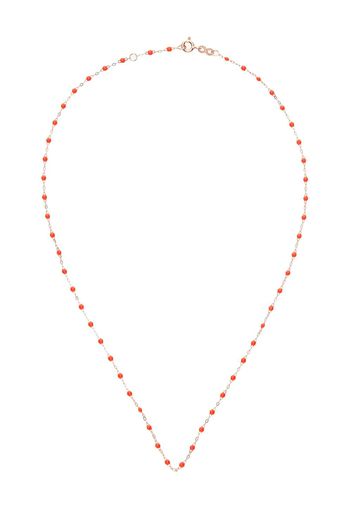 Gigi Clozeau GIGI 18K RG CORAL BEAD 42CM NKLC - Rosa