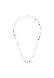 18kt yellow gold beaded necklace