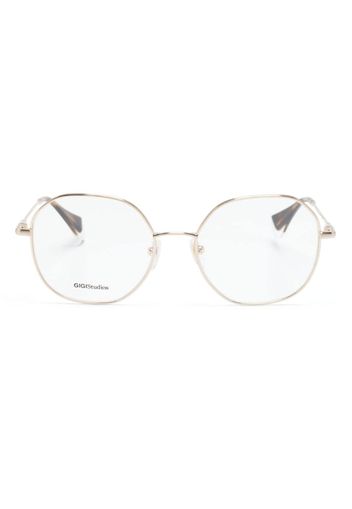 GIGI STUDIOS Nice round-frame optical glasses - Oro