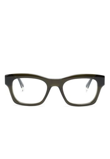 GIGI STUDIOS Rembrandt square-frame glasses - Verde