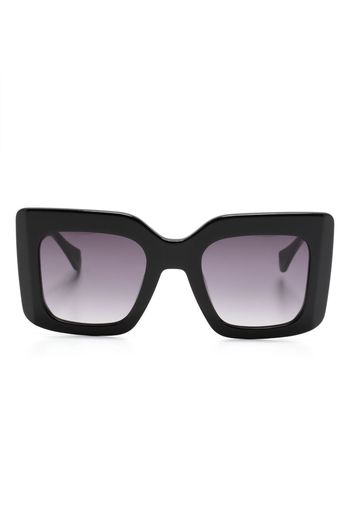 GIGI STUDIOS Dorothea square-shape sunglasses - Nero
