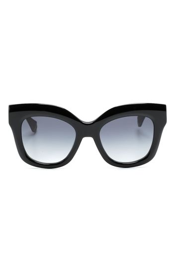 GIGI STUDIOS Gilda butterfly-frame sunglasses - Nero