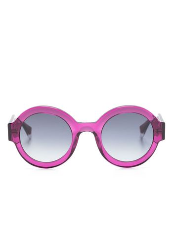 GIGI STUDIOS Laura round-frame sunglasses - Viola