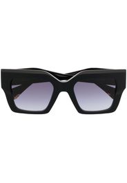 GIGI STUDIOS Occhiali da sole cat-eye oversize - Nero