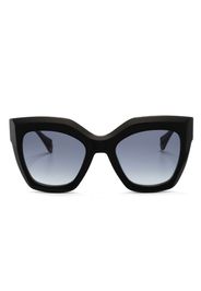 GIGI STUDIOS Miley oversized-frame sunglasses - Nero