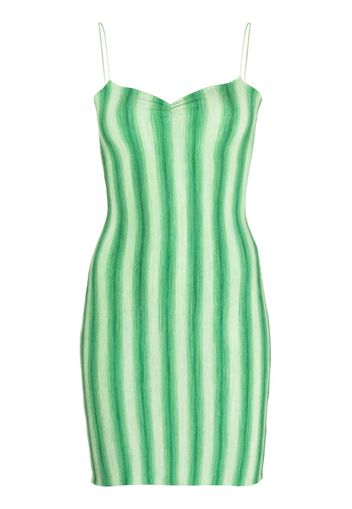 Gimaguas Simi stripe minidress - Verde