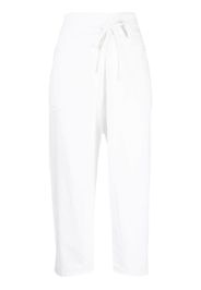 Gimaguas straight-leg cropped trousers - Bianco