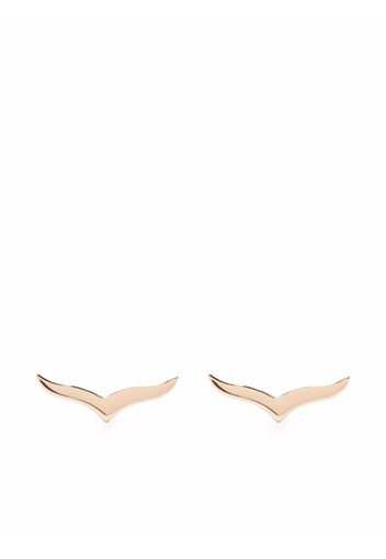 GINETTE NY 18kt yellow gold Wise stud earrings - Oro