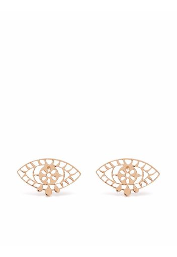 GINETTE NY 18kt rose gold Ajna stud earrings - Rosa