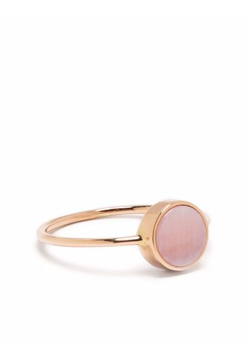 GINETTE NY Anello Mini Ever in oro rosa 18kt con madreperla